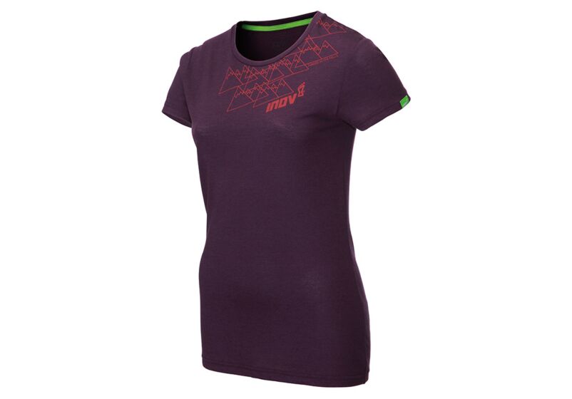 Inov-8 Tri Blend Ss 'angle' Womens T-Shirts Purple Philippines 53801OJTI